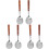 3 Sets Buffet Serving Spoon Slotted Kitchen Accessory 4