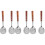 3 Sets Buffet Serving Spoon Slotted Kitchen Accessory 6