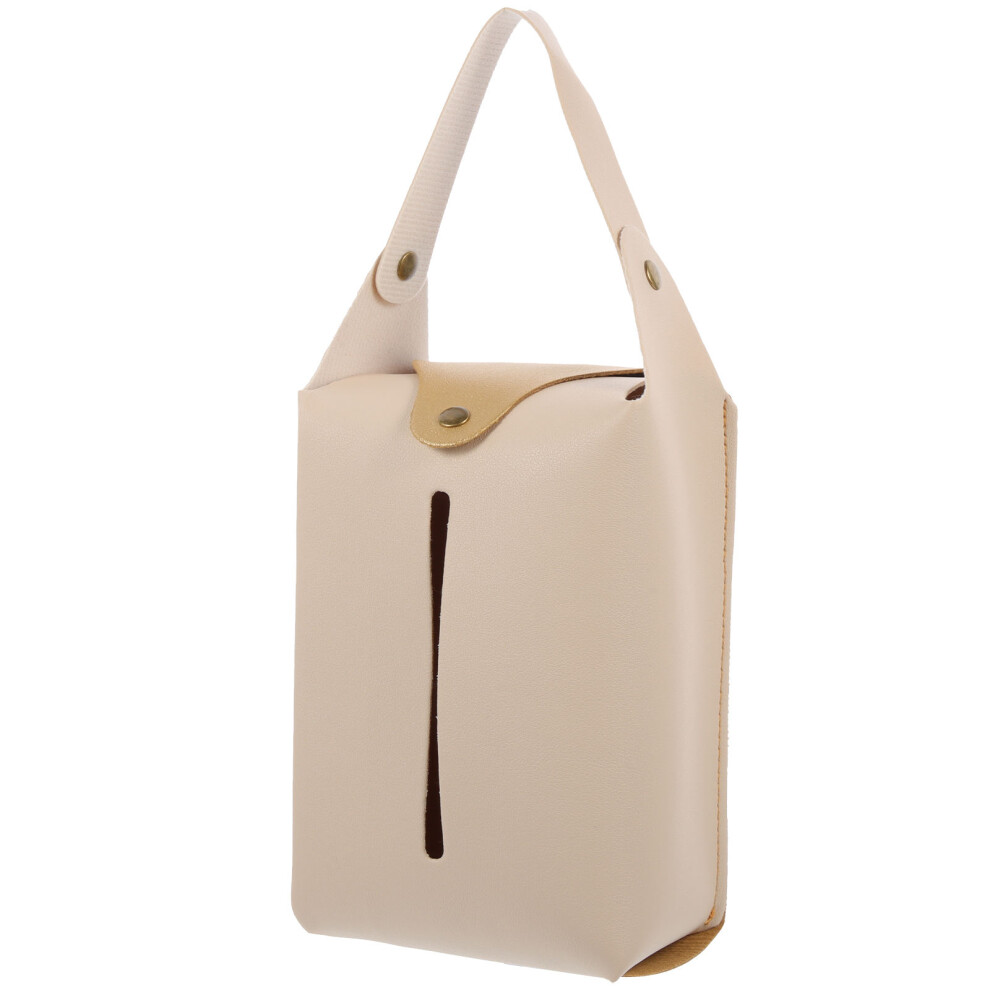 4Pcs Car Mount Tissue Bag Napkin Holder Storage Container 033787636209