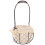 2 Count Decorative Storage Wall Hanging Basket Organizer Wire Mesh 11