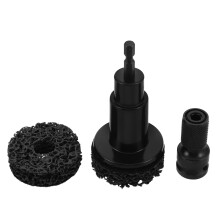 3 Sets Wheel Hub Cleaning Kit With 2 Pads And Adapter For