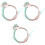3 Sets Professional Nylon Lyre Strings Sturdy Music Wire 5