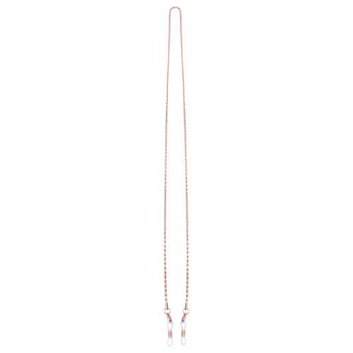3St Rvs Roze Goud Slangenketting Brilhouder Modieus En Functioneel