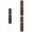 3Pièces Boîte À Aiguilles Portable Bois Durable Accessoire Café 8