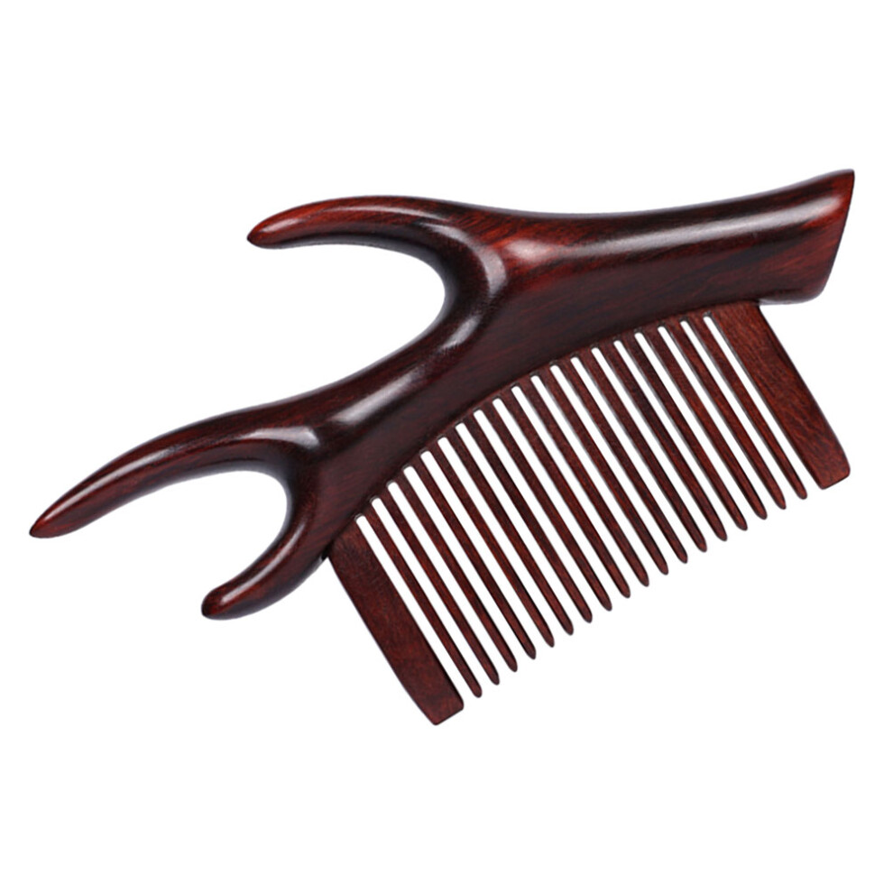 Aboofan Unisex Wooden Hair Comb Wide Tooth Detangling Scalp Massage Comb