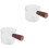 2 Pcs Milk Cup Thickened Frothing Pitcher Espresso Measuring 3