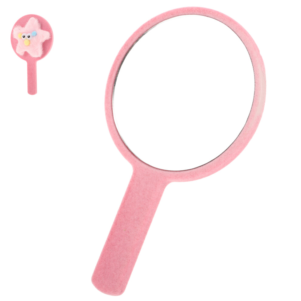 Aboofan Cute Handheld Mirror Portable Compact Makeup Mirror With Handle