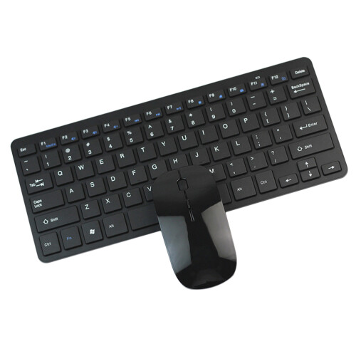 2.4G Mini Wireless Keyboard Ultra Thin With Mouse For Home Office
