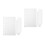 120 Pcs Clear Plastic Scrapbook Refill Pages 14X12.5Cm 9
