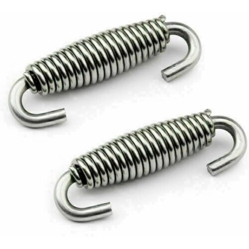 Exhaust Spring Solution 2-Pack High-Strength Stainless Steel Springs Compatible With TI E1 Standards And Multiple Models 1