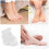 100Pcs Clear Plastic Foot Covers For Wax Bath Moisturizing 8