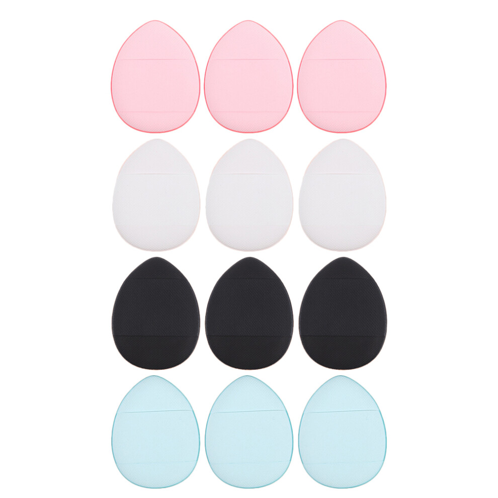 Aboofan 12Pcs Small Makeup Powder Puff For Face Foundation And Concealer