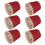 Small Fabric Wine Red Lampshade with Gold Edge for E14 Lamp 5