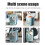 Wall Mounted Laundry Organizer Basket Space Saving Bathroom Dirty 3