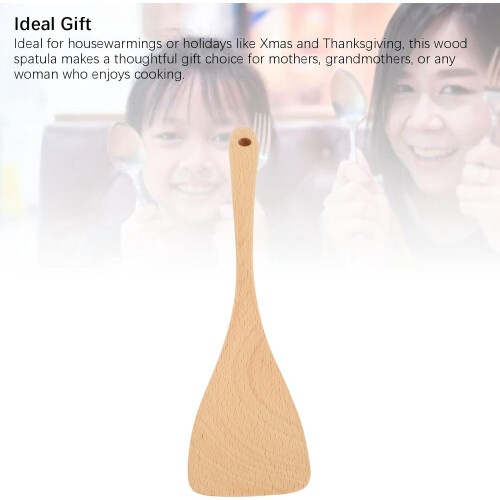 Flat Roasting Spatula Robust Handle Flat-Head Kitchen Spatula For Stirring Durable Cooking Tool 1