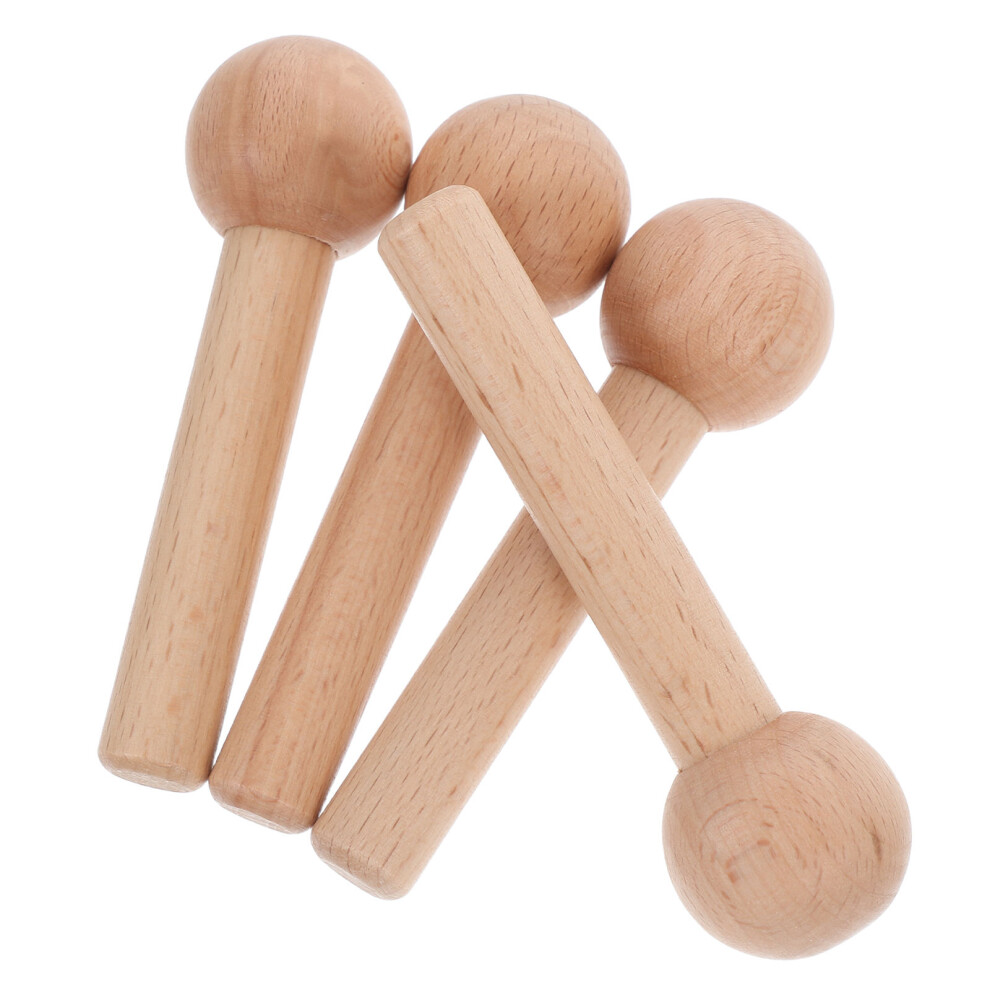 20 Pcs Multi-Purpose Wooden Hooks For Pegboard Hole Board 033787659505