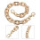 2 Pcs One-Shoulder Tote Metal Chain Short Bag Replacement Handle 10