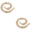 2 Pcs One-Shoulder Tote Metal Chain Short Bag Replacement Handle 6