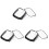 6 Pcs Pc Watch Cases Screen Protector For 2
