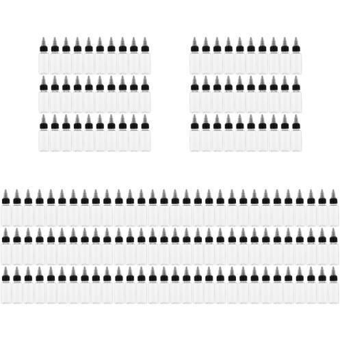 150 Pcs Pointed Glue Bottles Squeeze Pigment Liquid Refillable 1