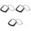 6 Pcs Pc Watch Cases Screen Protector For 3
