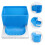 6 Pcs Feed Box For Rabbits Plastic Poultry Terrarium 11