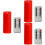 3 Sets Red LED Candle Lamps Smokeless with Remote 7