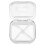 Denture Box With Lid For Portable Storage And Retainer Case 1
