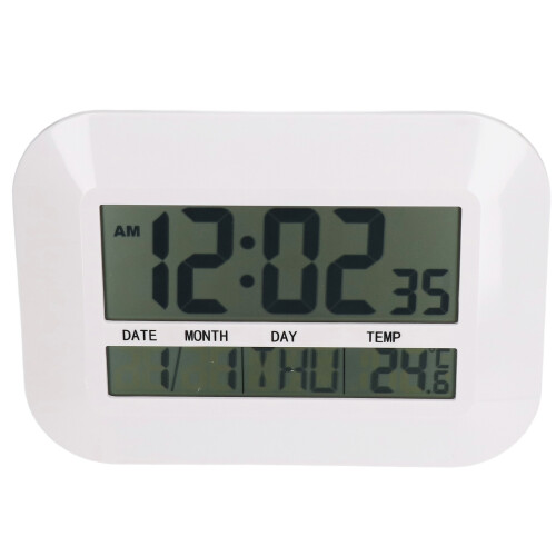 Electronic Alarm Clock Real Time Temp Desk Clock 2