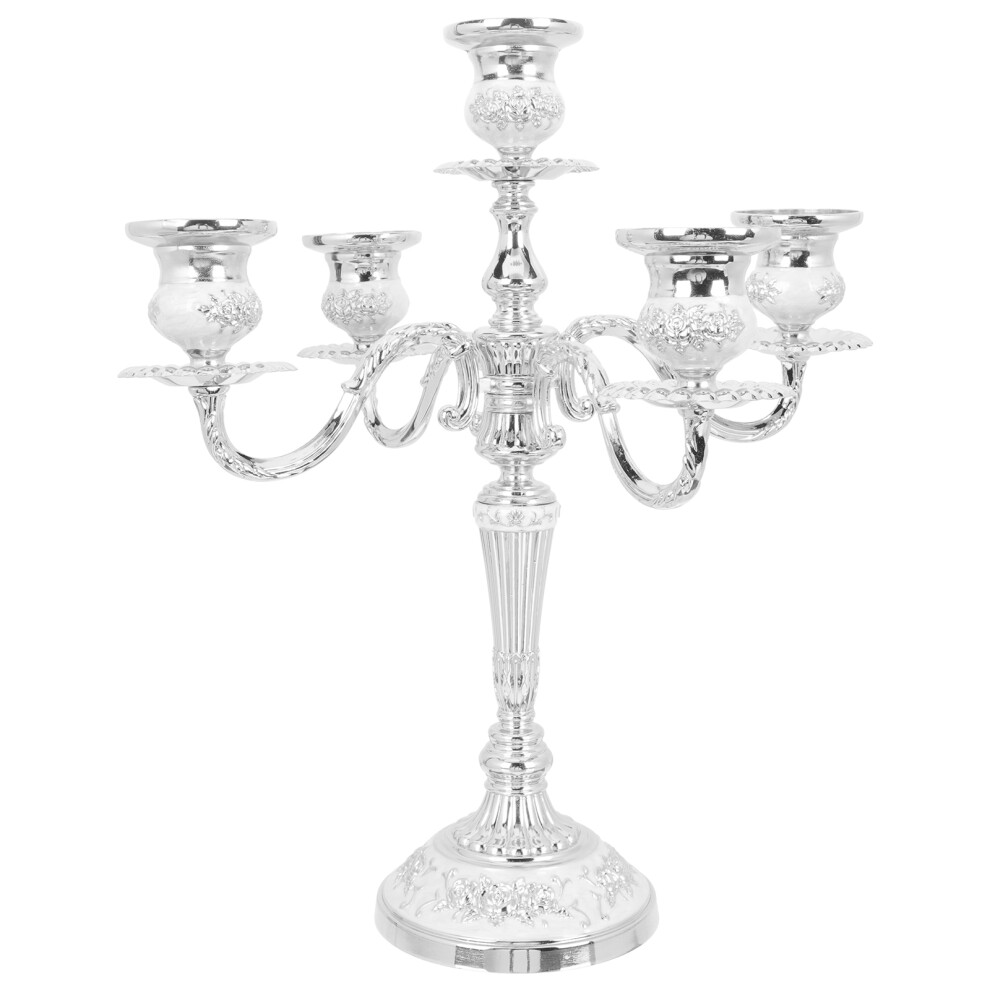 Stylish Retro Metal Iron Candleholder For Romantic Decor-image-OPC-PKY6FGT-NEW