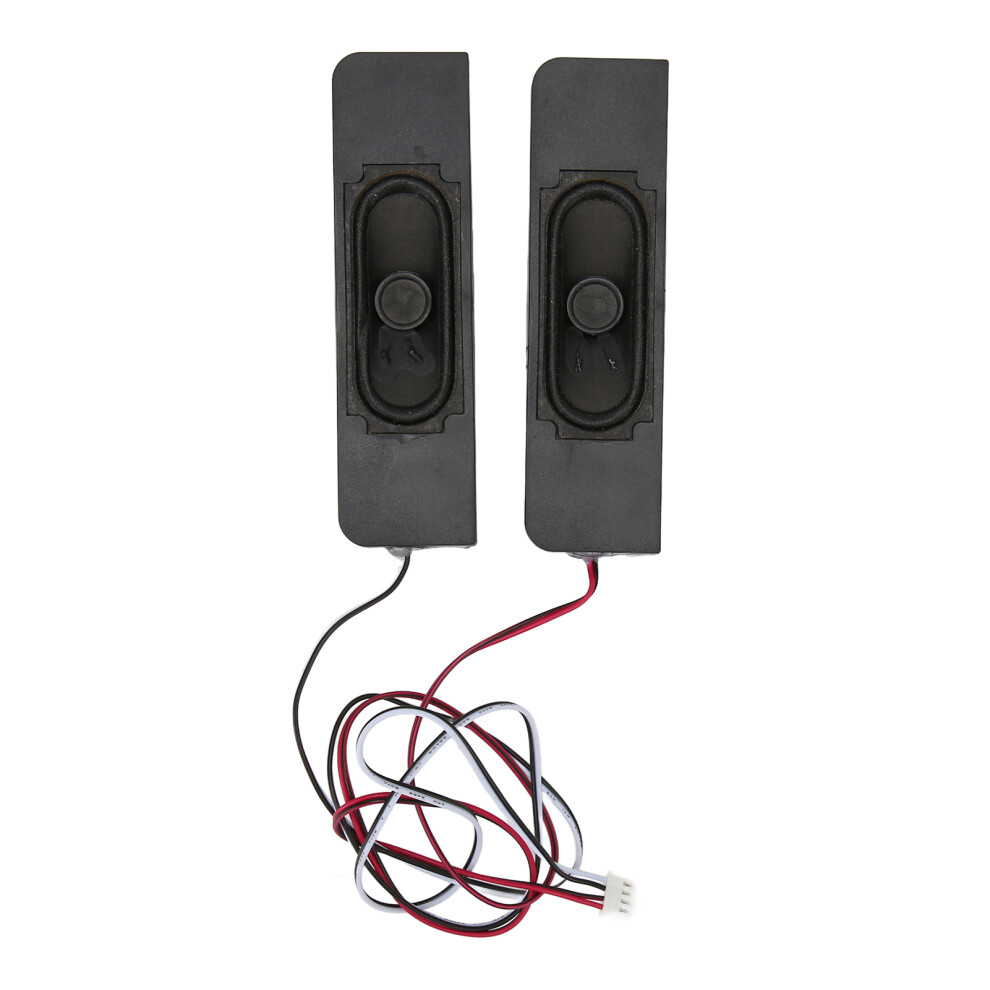 2Pcs 8Î© 10W Abs Mini Speakers For Electronic Projects, 130X36x30mm 5071352034680