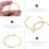 14 Pcs Metal Binder Rings for Book Binding Loose Leaf 11