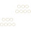 14 Pcs Metal Binder Rings for Book Binding Loose Leaf 5