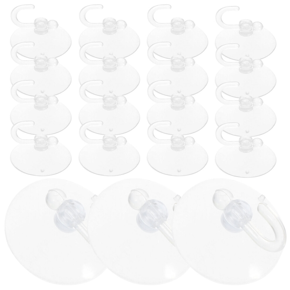 2 Pieces Suction Cup Hooks For Window Towel Bathrooms Shower Wall 013748086618
