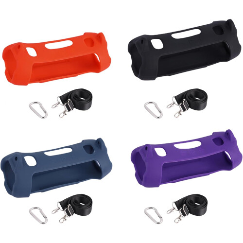 Silicone Protective Case For Speaker Shell Guard, Shock-Absorbent, Grip-Enhancing, Universal Fit For Bluetooth Speakers 2