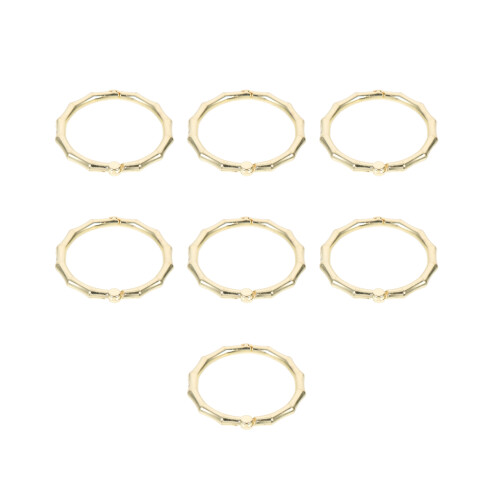 14 Pcs Metal Binder Rings for Book Binding Loose Leaf