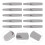 10Pcs Nail Buffer Block Sponge File Double Sided Sanding Buffing 9