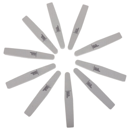 10Pcs Nail Buffer Block Sponge File Double Sided Sanding Buffing
