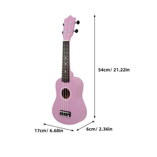 Wooden 4-String Ukulele for Beginners 1