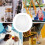 2 Pieces Fine Mesh Straining Bag Paint Filter Strainer Drawstring 9