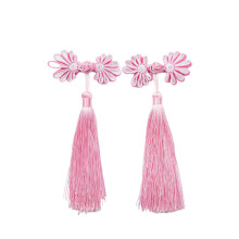 2 Pairs Chinese Style Tassel Hair Clips New Year Bobby Pins For Kids