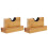 2 Pairs Baseball Bat Racks Bats Storage Organizer Holder Accessories 1
