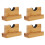 2 Pairs Baseball Bat Racks Bats Storage Organizer Holder Accessories 4