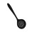 2Pièces Silicone Noire Long Manche Pour Filtrer Soupe 9