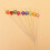 100Pièces Bâtonnets Bambou Multicolores Pour Apéritifs Fruits 7