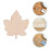 750 Pcs Unfinished Wooden Maple Leaf Cutouts For DIY Fall Decor 11