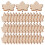 750 Pcs Unfinished Wooden Maple Leaf Cutouts For DIY Fall Decor 3