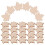 750 Pcs Unfinished Wooden Maple Leaf Cutouts For DIY Fall Decor 2