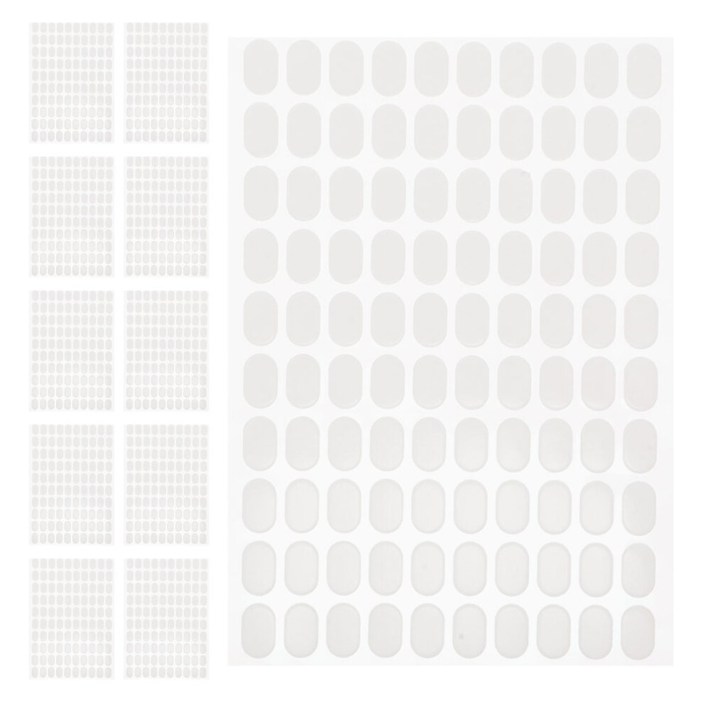 Happyyami 20 Sheets Double Sided Nail Sticky Tabs For Press On Nails