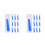 20 Pcs Stick Sucker Remover Applicator Tool Portable 9